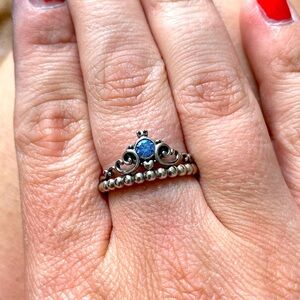 Retired Pandora Sterling Silver Pandora Ring. Size 54/7.